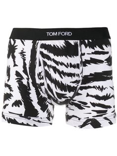 Tom Ford боксеры с зебровым принтом