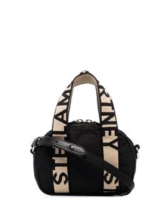 Stella McCartney мини-сумка Boston с логотипом