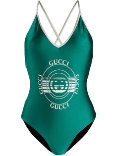 Gucci купальник с логотипом