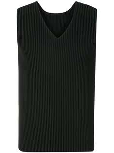 Homme Plissé Issey Miyake топ без рукавов