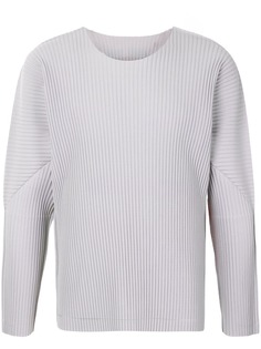 Homme Plissé Issey Miyake топ A-Poc с длинными рукавами