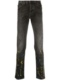 Philipp Plein прямые джинсы Urban Graffiti