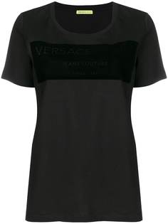 Versace Jeans Couture базовая футболка с логотипом