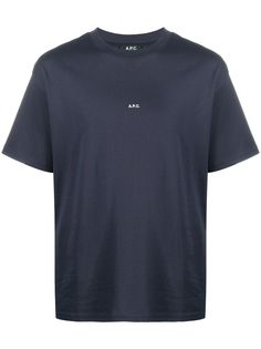 A.P.C. футболка с логотипом