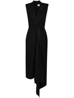 Alexander McQueen платье асимметричного кроя