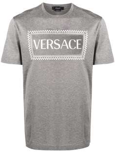 Versace футболка с логотипом