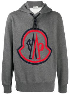 Moncler худи с вышитым логотипом