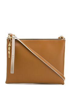 Marni двухцветная сумка через плечо