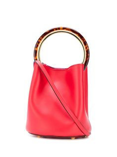Marni tortoiseshell handle Pannier bag