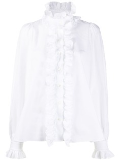 Dolce & Gabbana блузка с оборками
