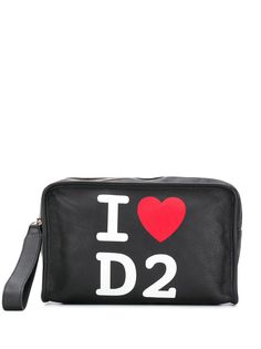 Dsquared2 клатч с логотипом