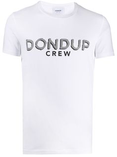 Dondup футболка с круглым вырезом и логотипом