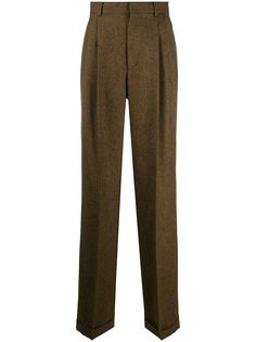 Dsquared2 брюки с завышенной талией и складками