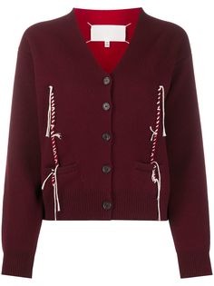 Maison Margiela кардиган с декоративной строчкой