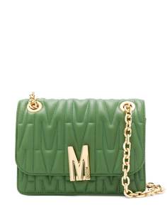 Moschino стеганая сумка на плечо