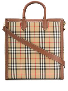 Burberry сумка-тоут в клетку Vintage Check