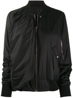 Rick Owens бомбер с драпировкой