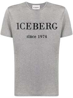 Iceberg футболка с логотипом
