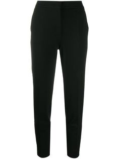 Max Mara укороченные строгие брюки кроя слим
