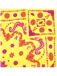 Versace фуляр с принтом Barocco Western