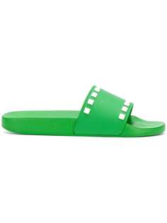 Valentino Garavani шлепанцы Free Rockstud