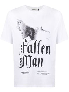 Undercover футболка с принтом Fallen Man