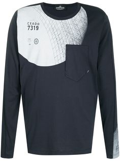 Stone Island Shadow Project толстовка с накладным карманом