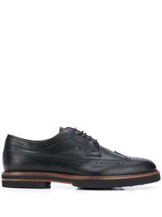 Tods броги на контрастной подошве Tod`S