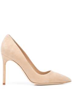 Manolo Blahnik однотонные туфли-лодочки