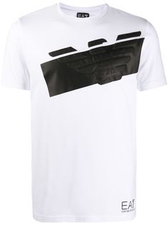 Ea7 Emporio Armani футболка с логотипом