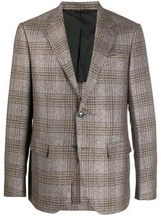 Ermenegildo Zegna пиджак в клетку