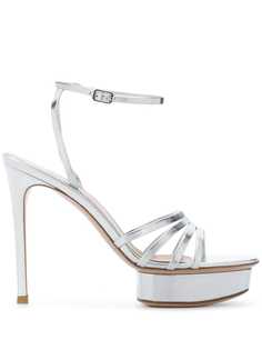 Gianvito Rossi босоножки на платформе с ремешками