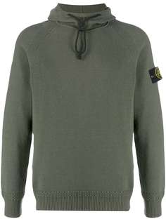Stone Island свитер с капюшоном и кулиской