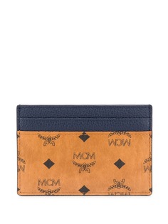MCM кошелек в стиле колор-блок с логотипом