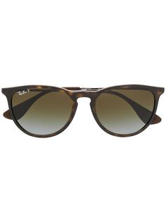 Ray-Ban круглые солнцезащитные очки черепаховой расцветки