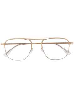 MYKITA+MAISON MARGIELA очки-авиаторы с прозрачными линзами