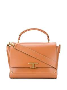 Tods сумка-тоут с металлическим логотипом Tod`S