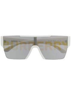 Burberry Eyewear солнцезащитные очки в массивной оправе
