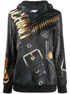 Moschino худи с логотипом