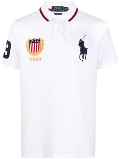 Polo Ralph Lauren рубашка поло с вышитым логотипом