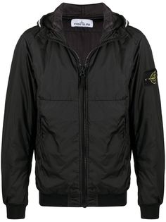 Stone Island легкая куртка с капюшоном