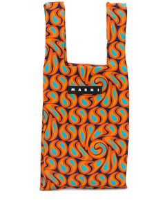 Marni Market сумка-тоут с логотипом