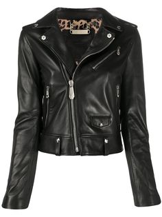 Philipp Plein байкерская куртка на молнии