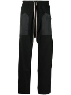 Rick Owens DRKSHDW брюки с низким шаговым швом