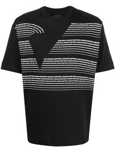 Emporio Armani футболка с принтом