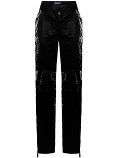 Mugler брюки прямого кроя