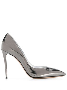 Casadei туфли-лодочки с эффектом металлик