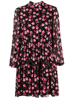 Blumarine платье мини с цветочным принтом