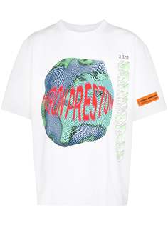 Heron Preston футболка Homecoming с логотипом