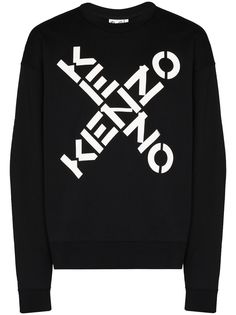 Kenzo толстовка с объемным логотипом